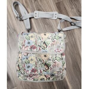 Sakroots Olympic Convertible Backpack Adjustable Straps Blush in Bloom